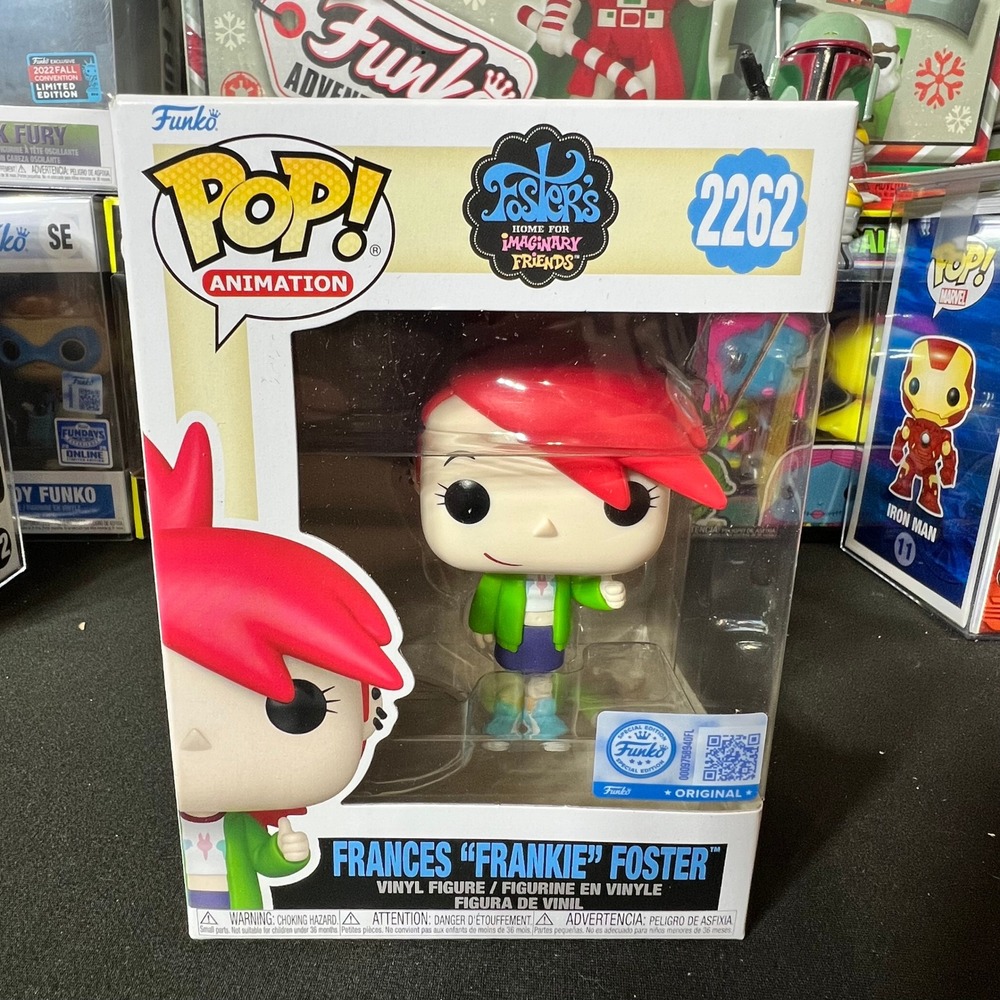 Funko Pop Animation Fosters Home Frankie Foster 2262 Special Edition Figure